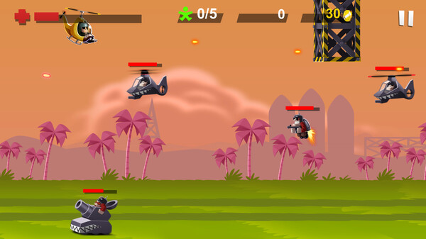 Скриншот из Gas Gas Heli!