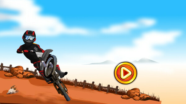 Скриншот из Crazy Bike Hill Racing