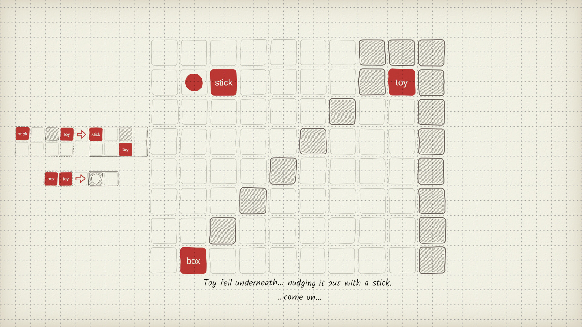 Wordban: a text-based Sokoban game screenshot #6