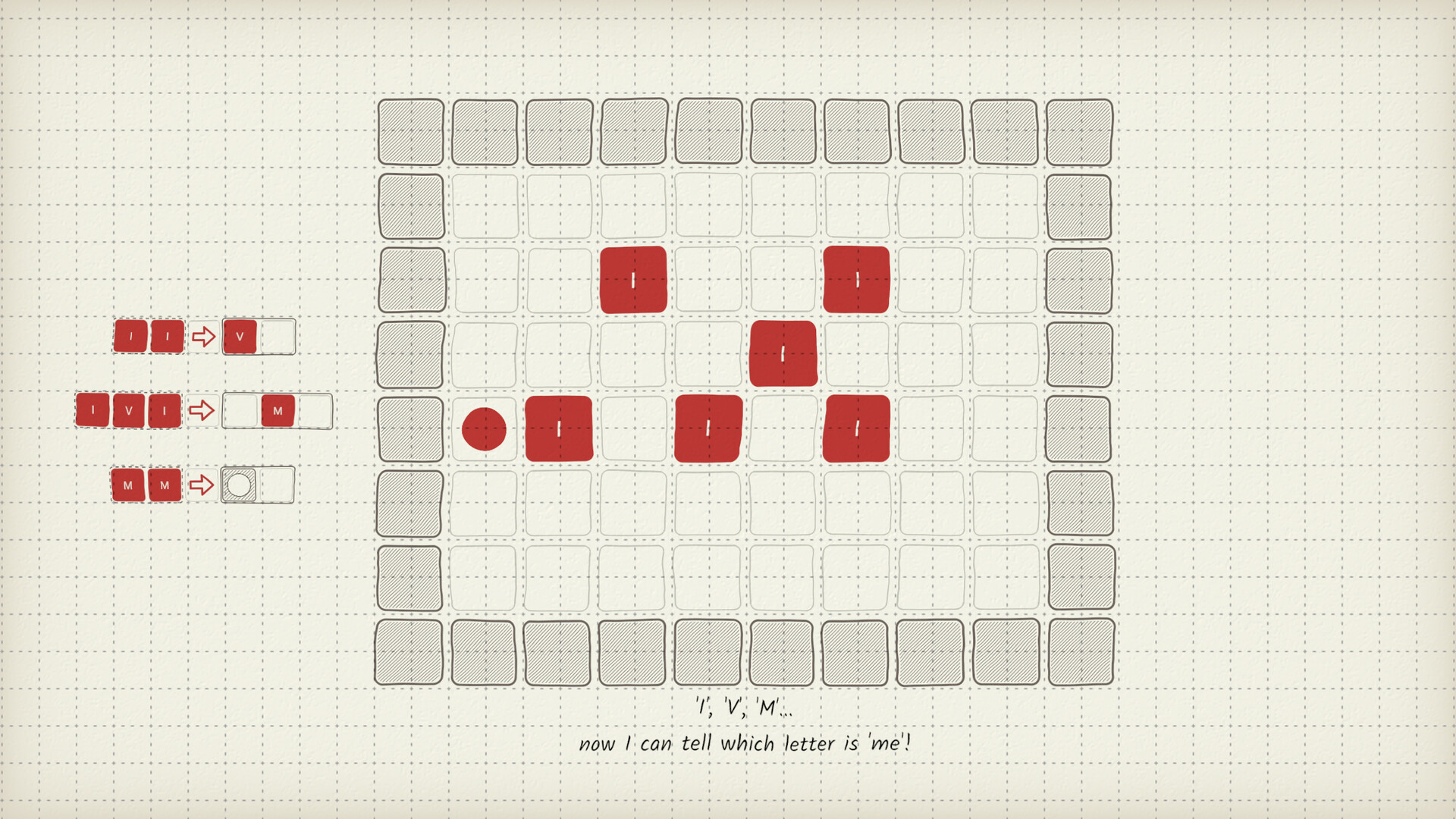 #5. Wordban: a text-based Sokoban game (Steam) By: Beibi Technology Co., Ltd.