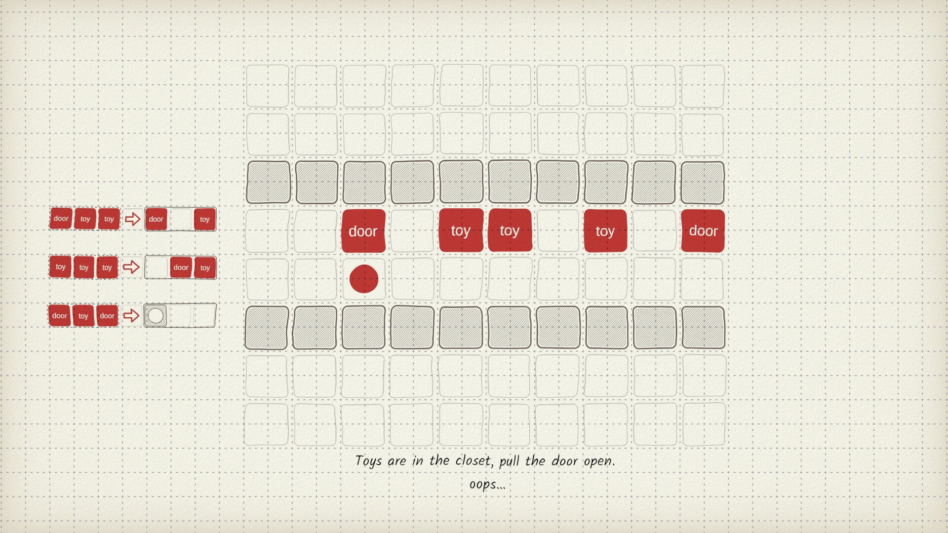 #8. Wordban: a text-based Sokoban game (Steam) By: Beibi Technology Co., Ltd.