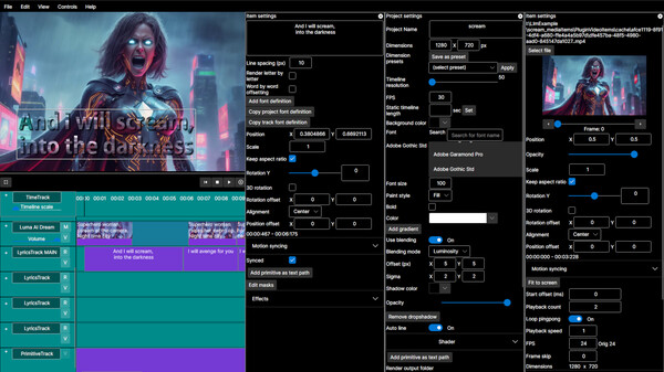 Lyric Video Studio screenshot 5