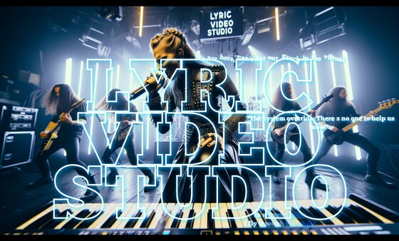 Скриншот из Lyric Video Studio