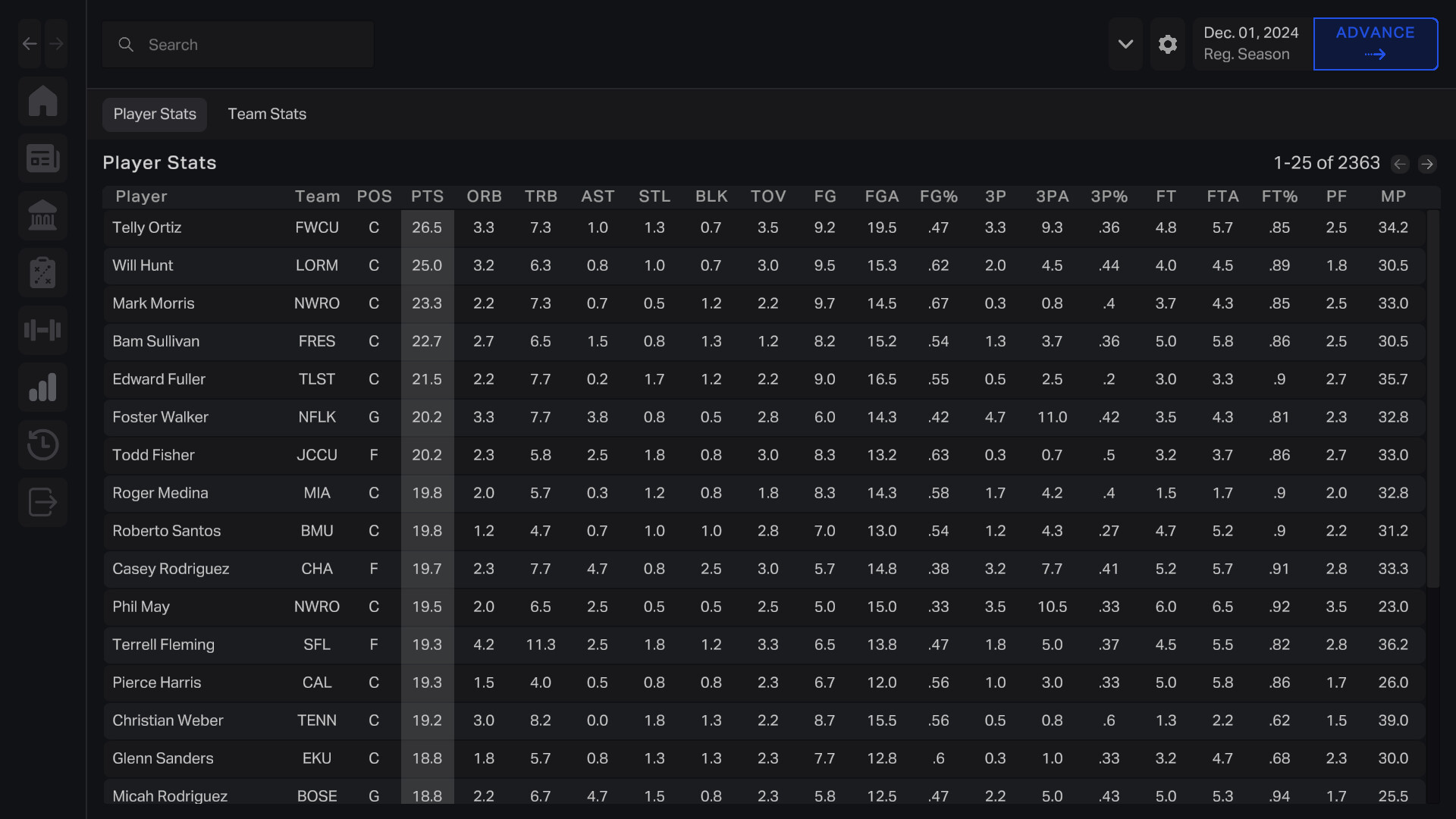 Campus Legends College Basketball screenshot #10