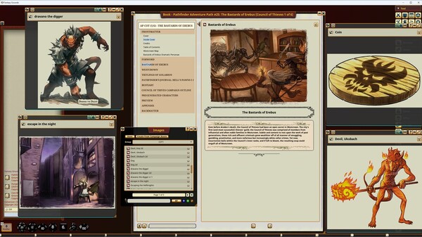 Fantasy Grounds - Pathfinder RPG - Council of Thieves Adventure Path (1 of 6) - The Bastards of Erebus