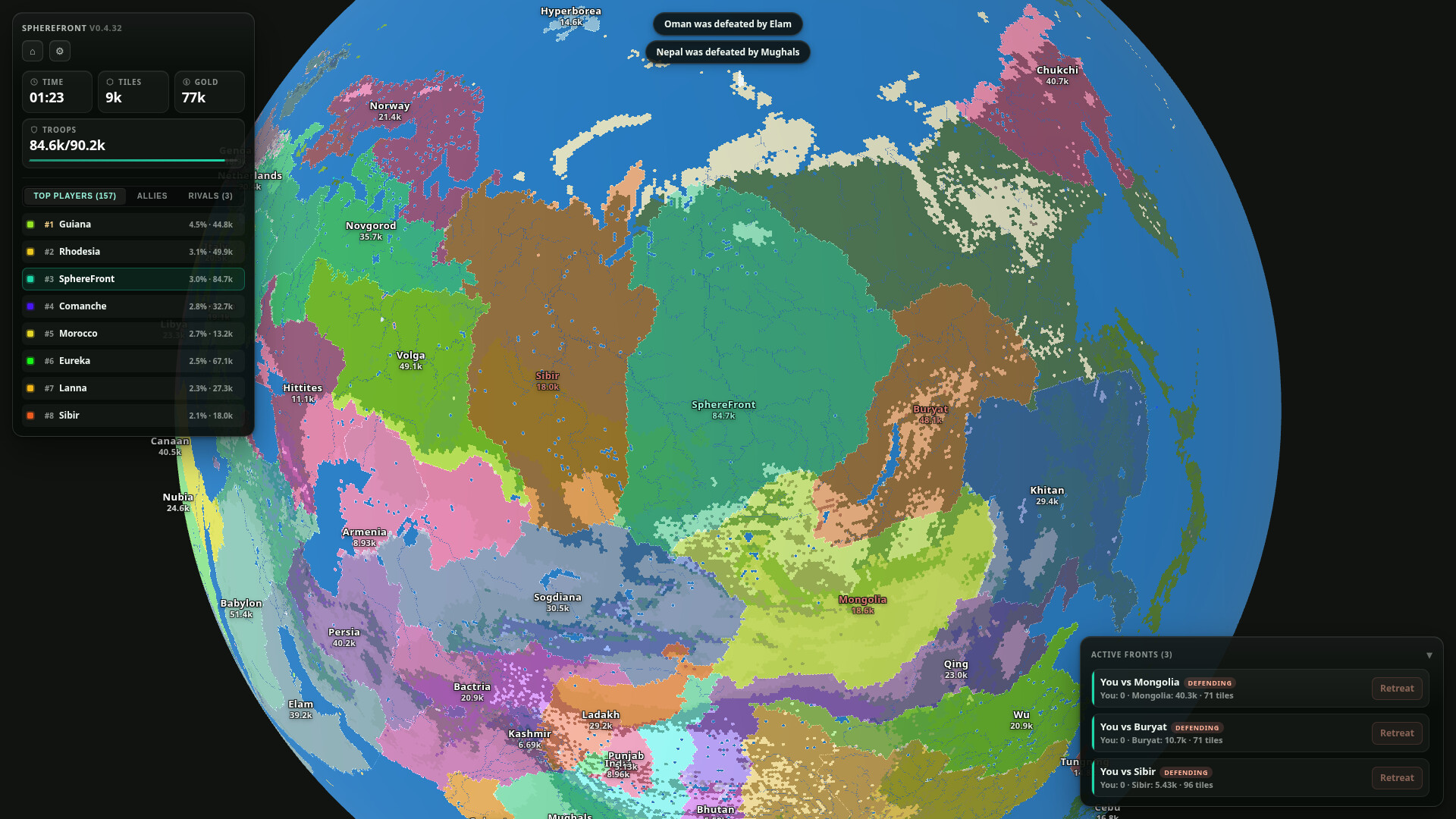 SphereFront screenshot #3