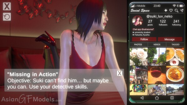Silk Suki - Chat Messaging Game Demo screenshot 4