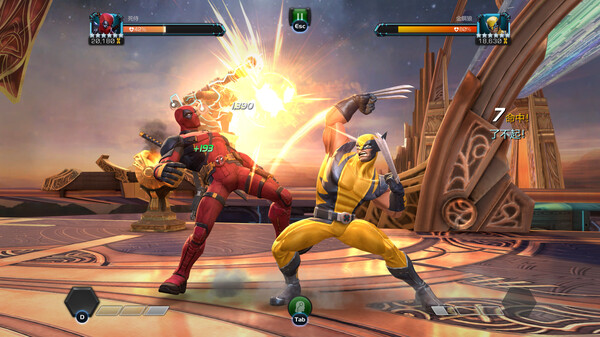 Marvel Contest of Champions 遊戲截圖 1