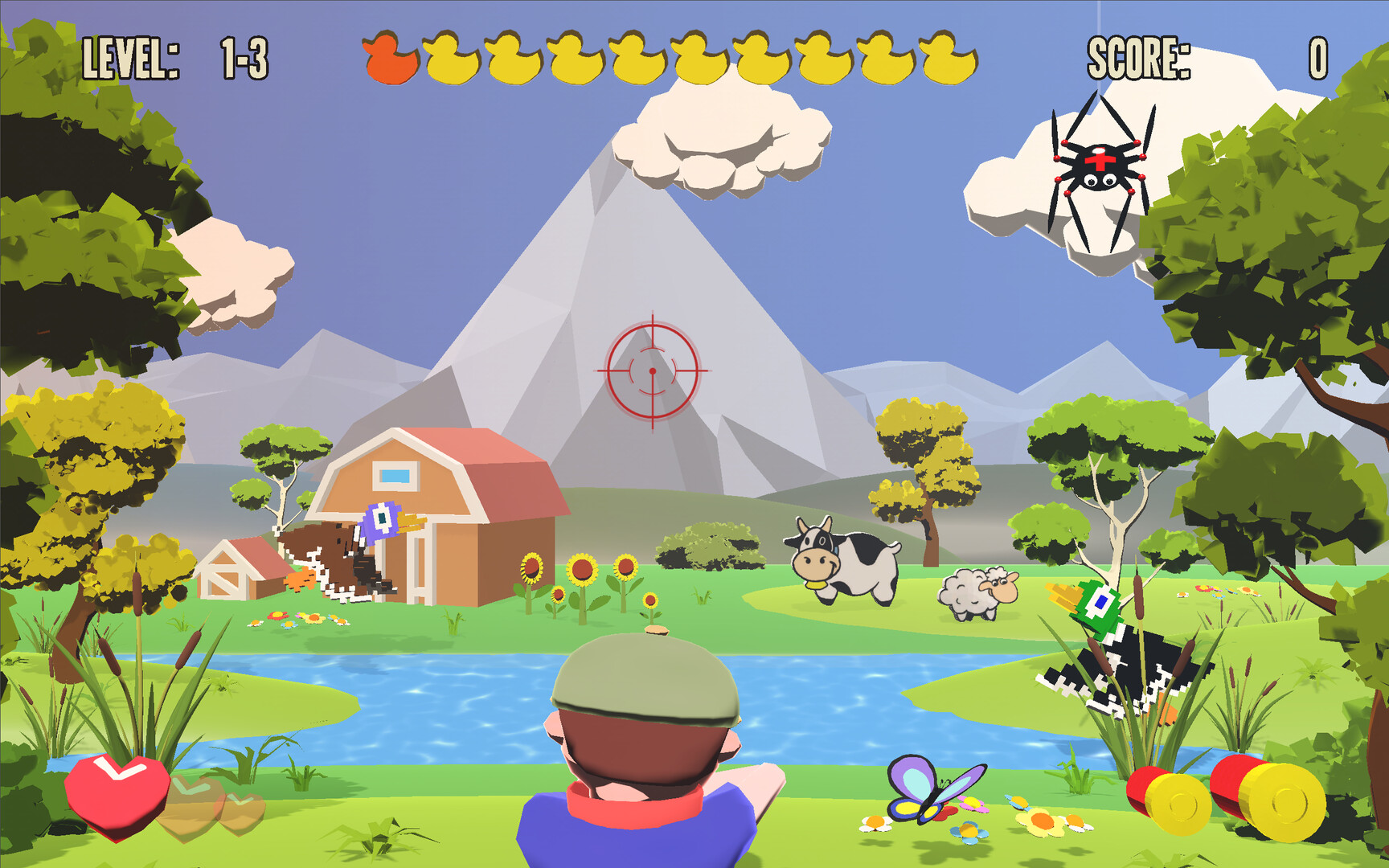 Tiny Duck Hunt 3D screenshot #4