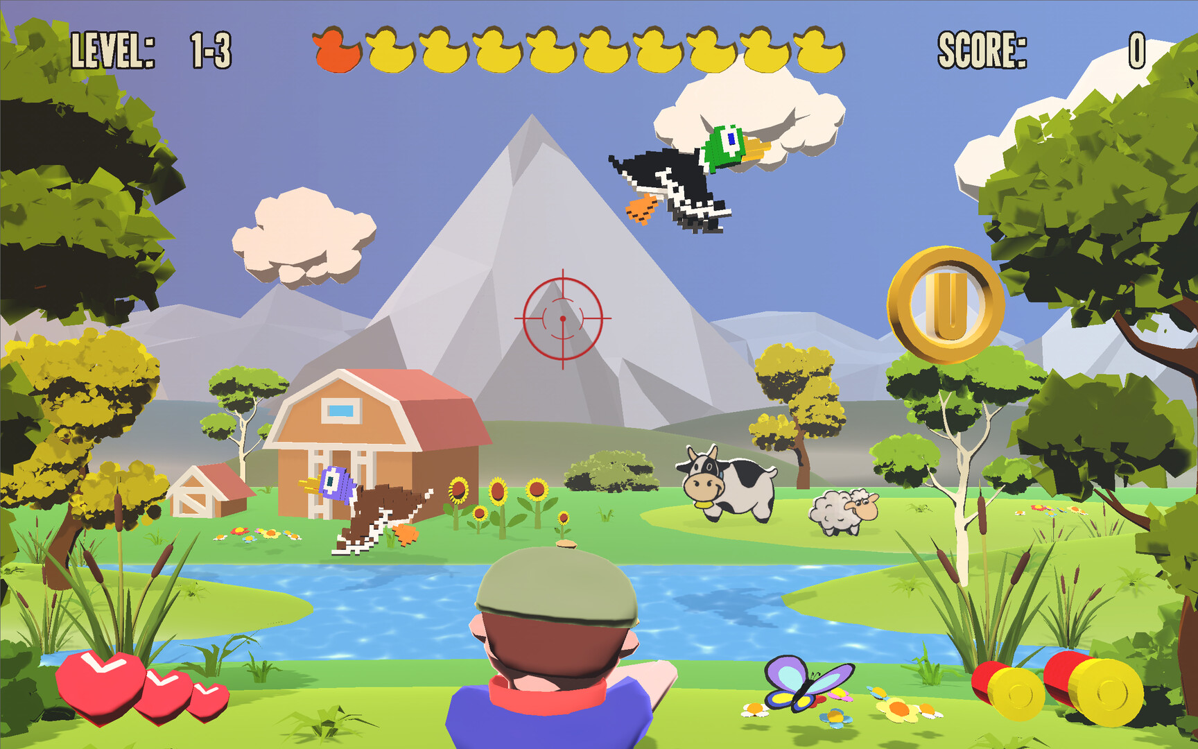 Tiny Duck Hunt 3D screenshot #5
