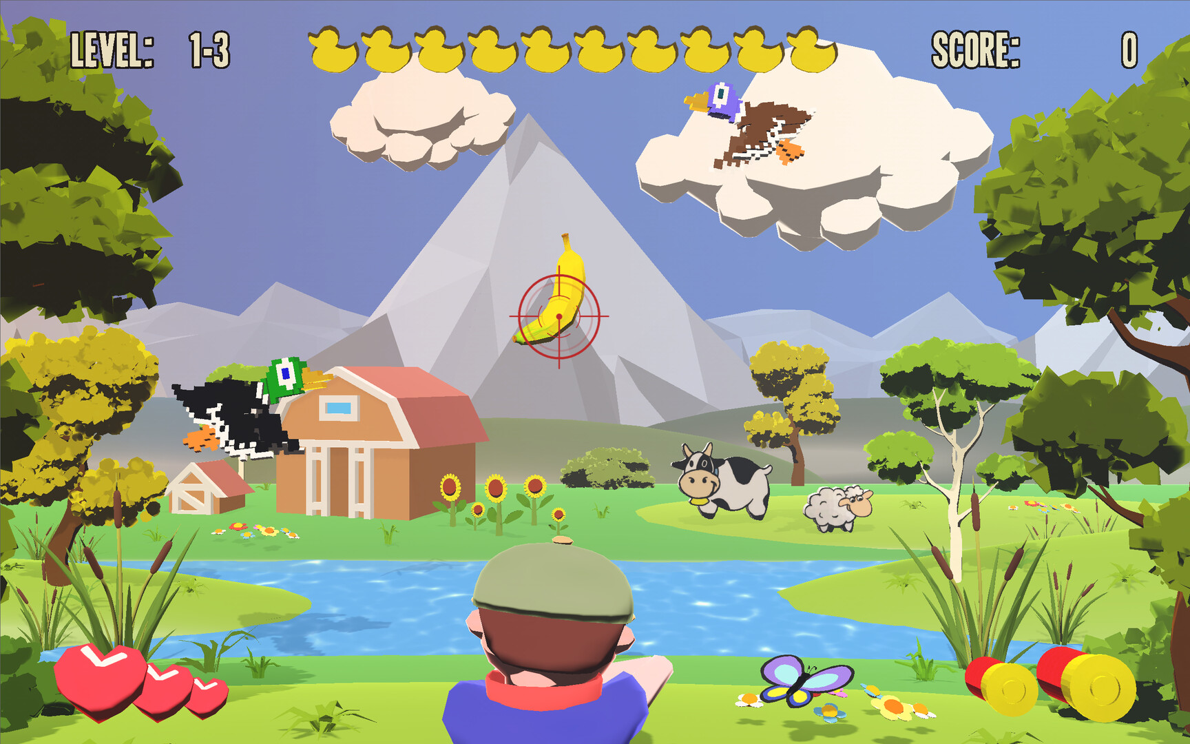 Tiny Duck Hunt 3D screenshot #3