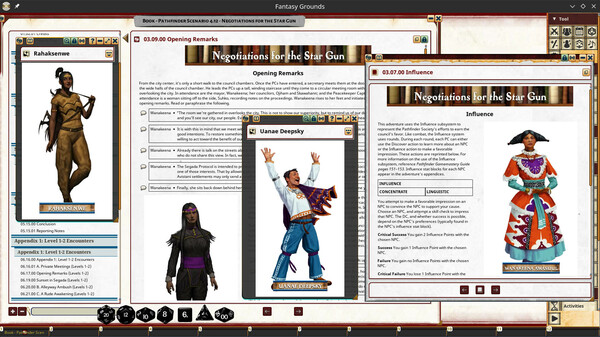 Fantasy Grounds - Pathfinder 2 RPG - Pathfinder Society Scenario 4.12 - Negotiations for the Star Gun