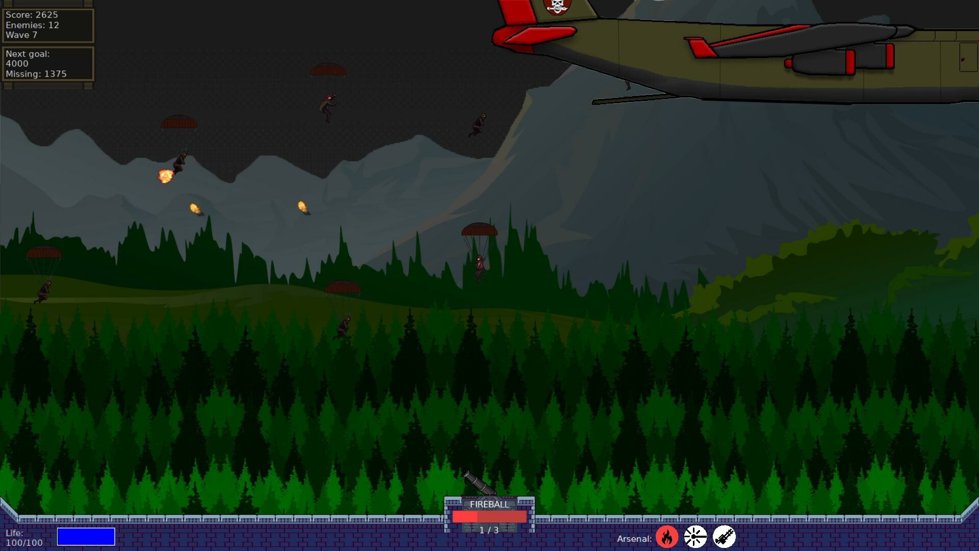 Paratroopers Raid screenshot #4