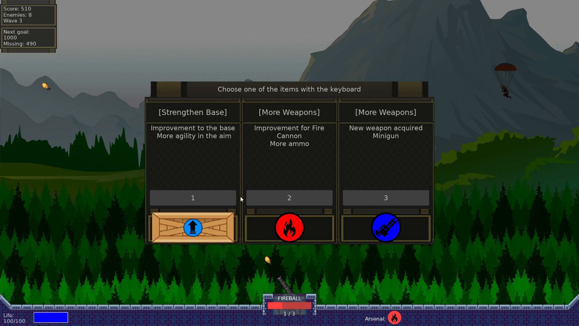 Paratroopers Raid screenshot #1