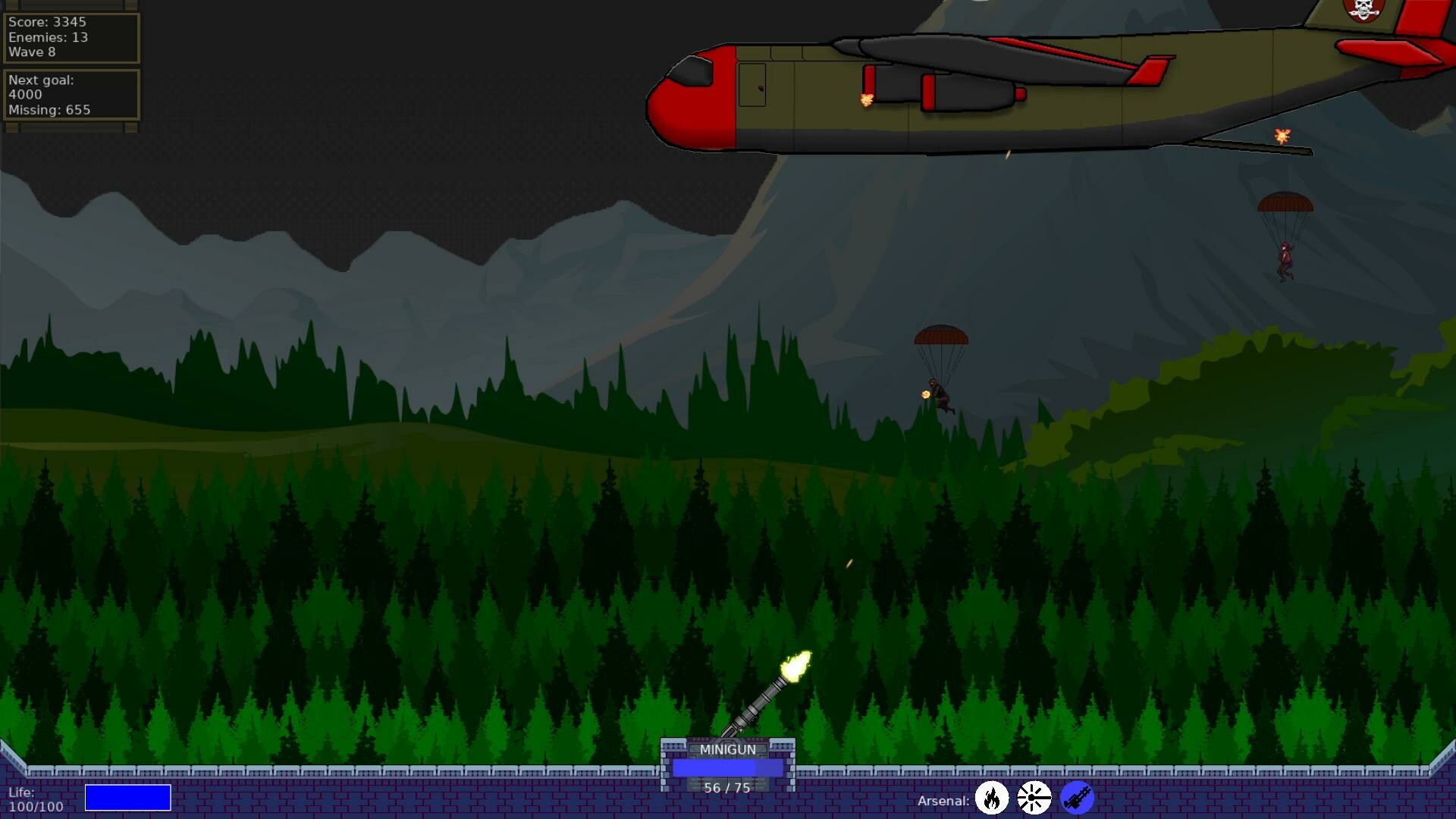 Paratroopers Raid screenshot #6