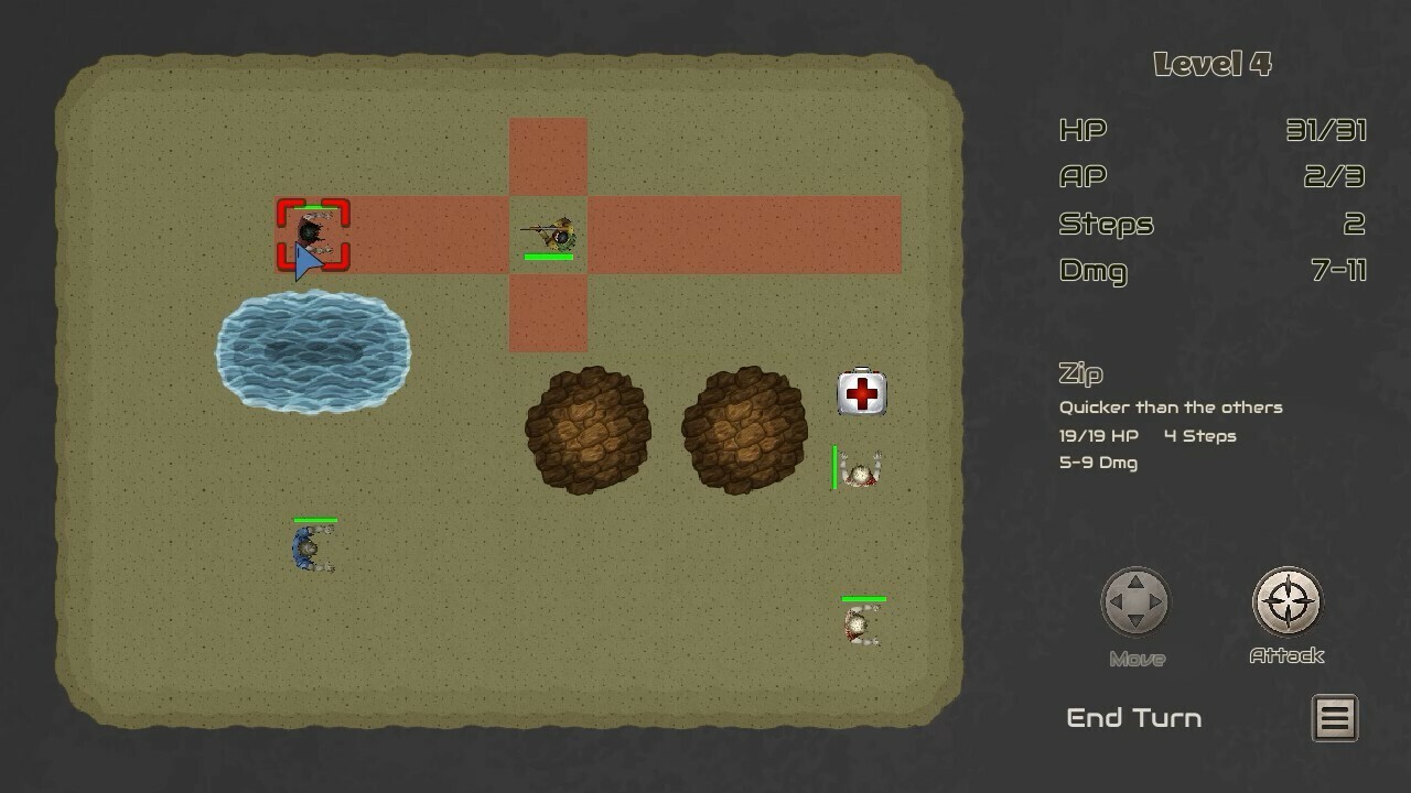 screenshot of Zombie Blitzkrieg 4