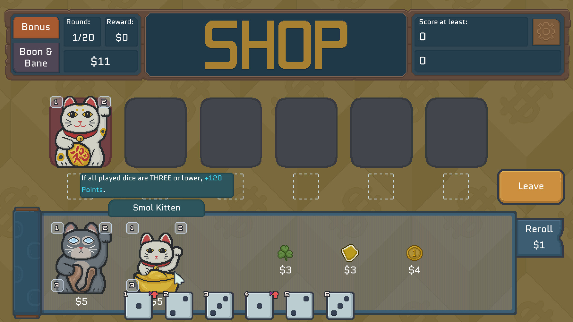 Cats & Dice on Steam