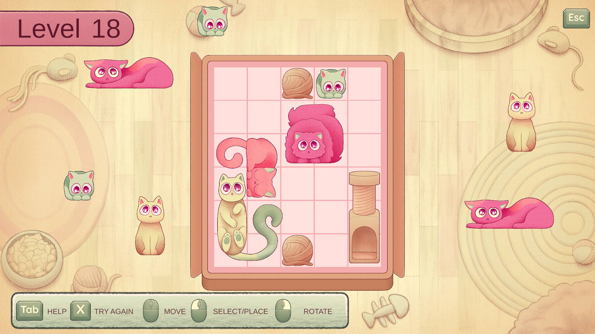 Fit My Cat - Cat's Puzzle Pack 1 Featured Screenshot #1