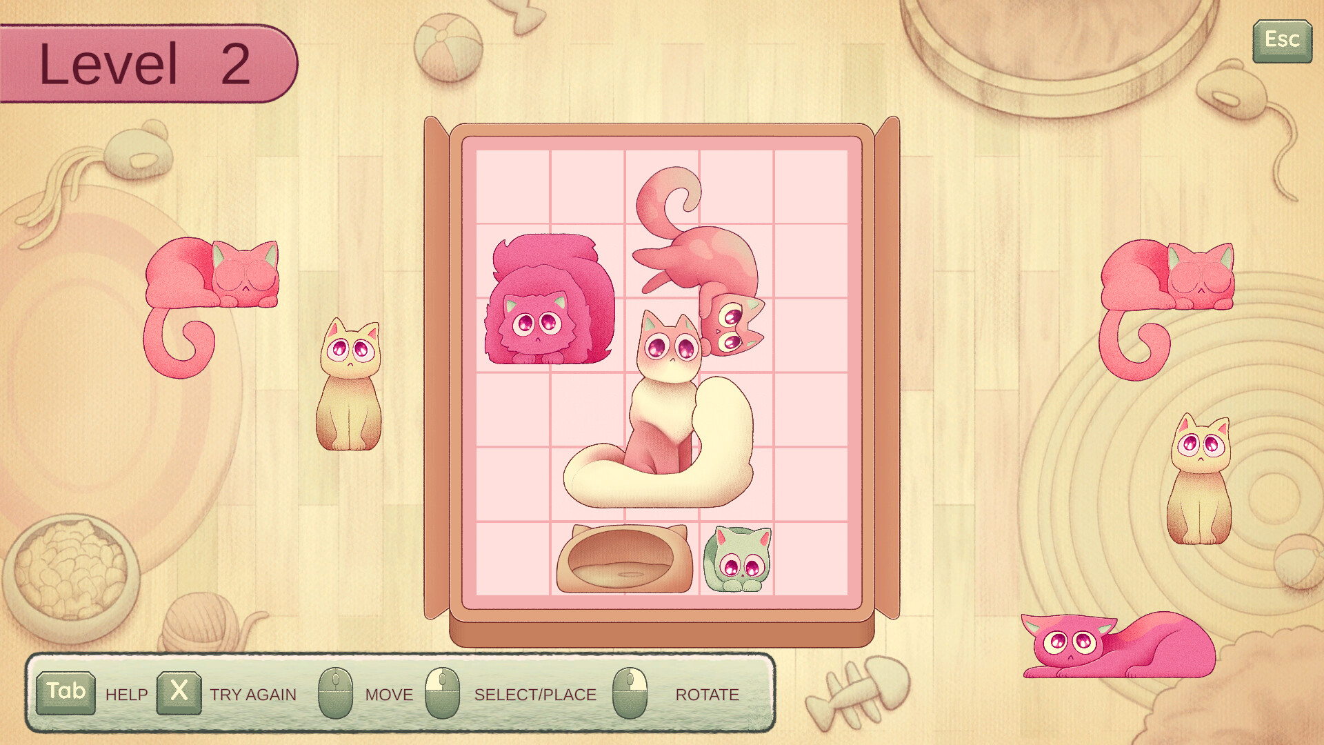 Fit My Cat - Cat's Puzzle Pack 2 Featured Screenshot #1