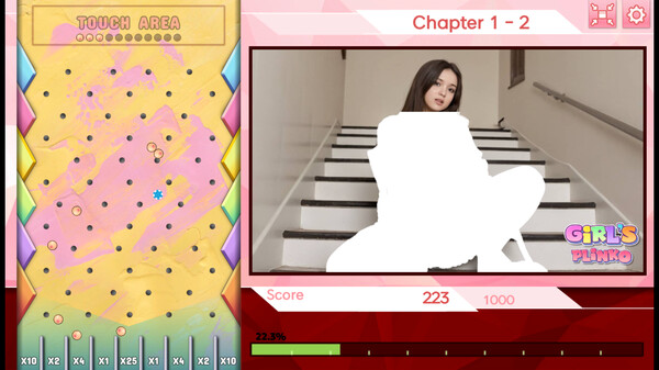 Girl's Plinko