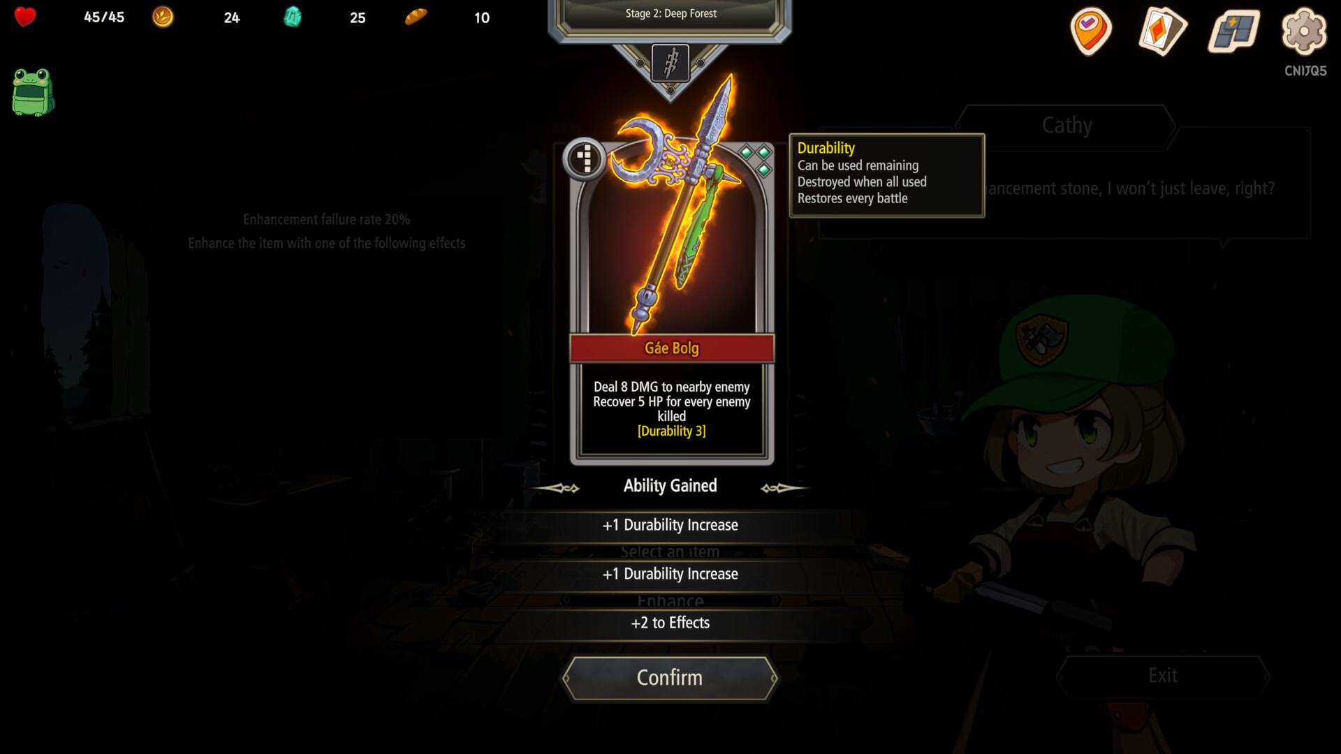 Pocket Legend : Inventory Roguelike Deckbuilder screenshot #14
