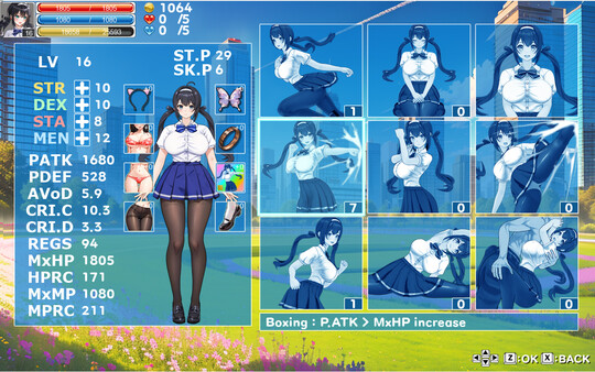 FIGHTING GIRL YURI Demo