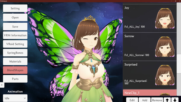 VRM Adjuster screenshot 1