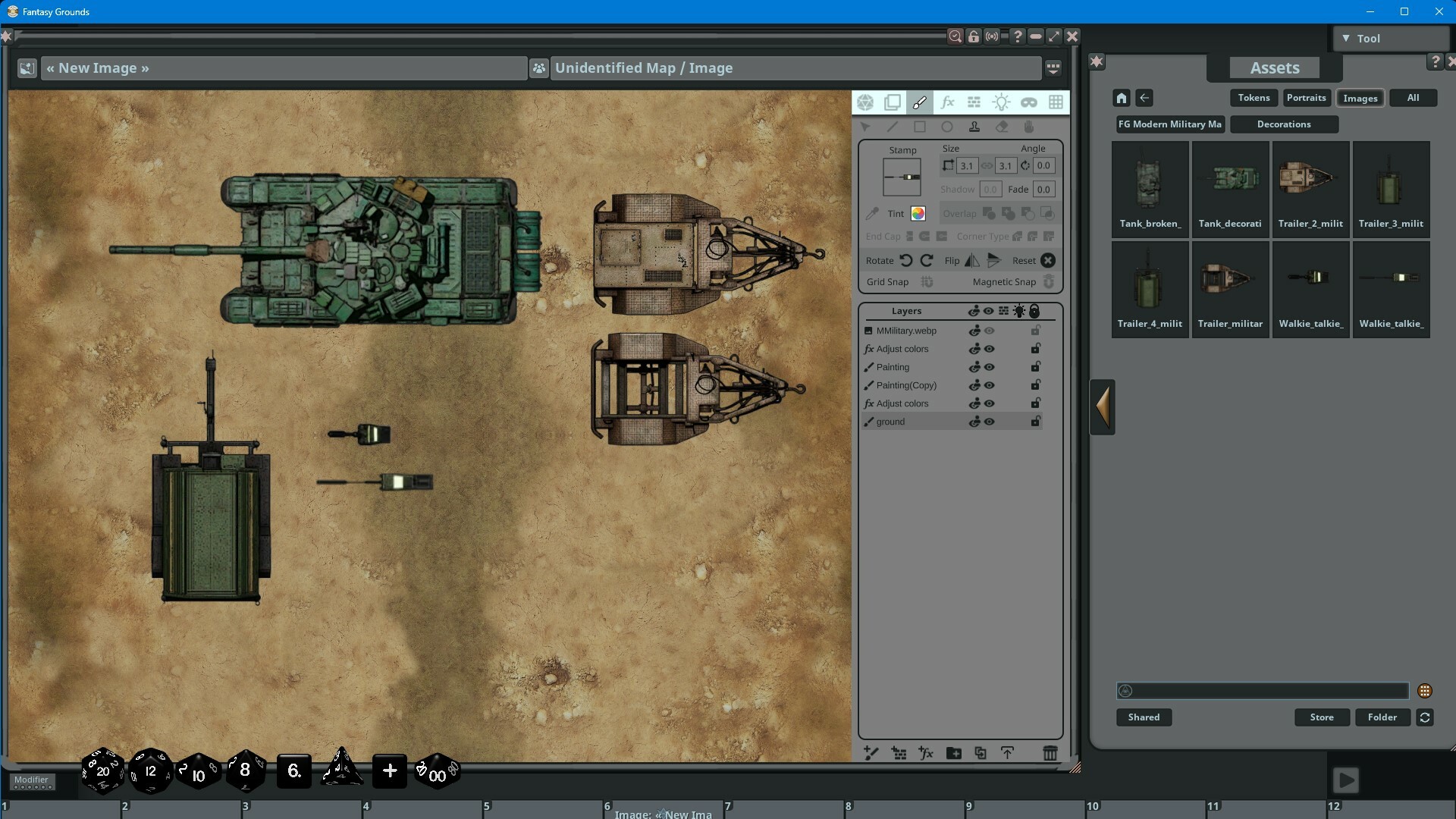 Fantasy Grounds - FG Modern Military Map Packのスクリーンショット 1