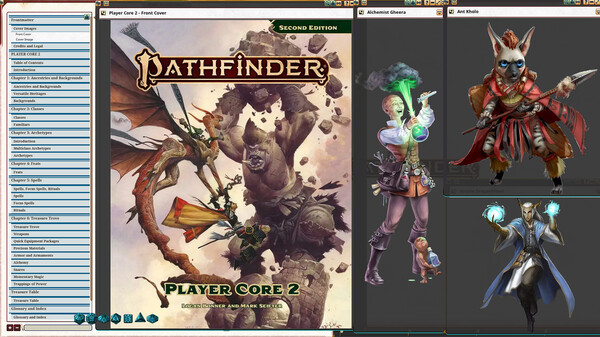 Fantasy Grounds - Pathfinder 2 RPG - Player Core 2