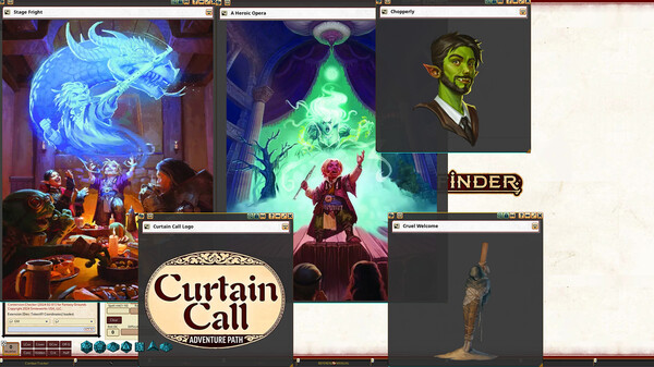 Fantasy Grounds - Pathfinder 2 RPG - Curtain Call Adventure Path - Stage Fright (1 of 3)