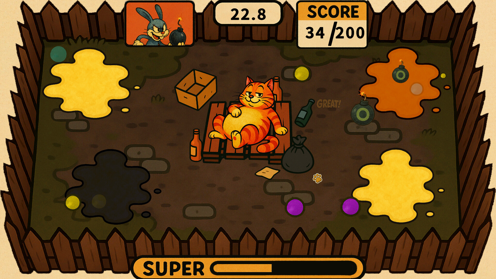 #3. Click the Ball! (Steam) بواسطة: Mind Experiment