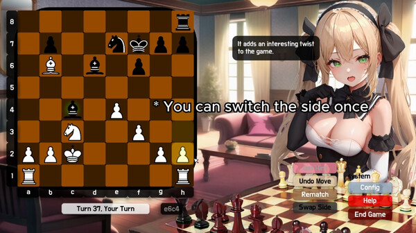 Скриншот из Play Chess with Lady Bongcloud