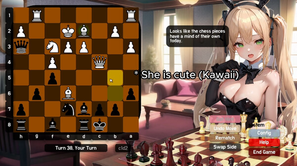 Скриншот из Play Chess with Lady Bongcloud