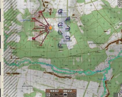 Screenshot z Graviteam Tactics: Zhalanashkol 1969 Screenshot z Graviteam Tactics: Zhalanashkol 1969
