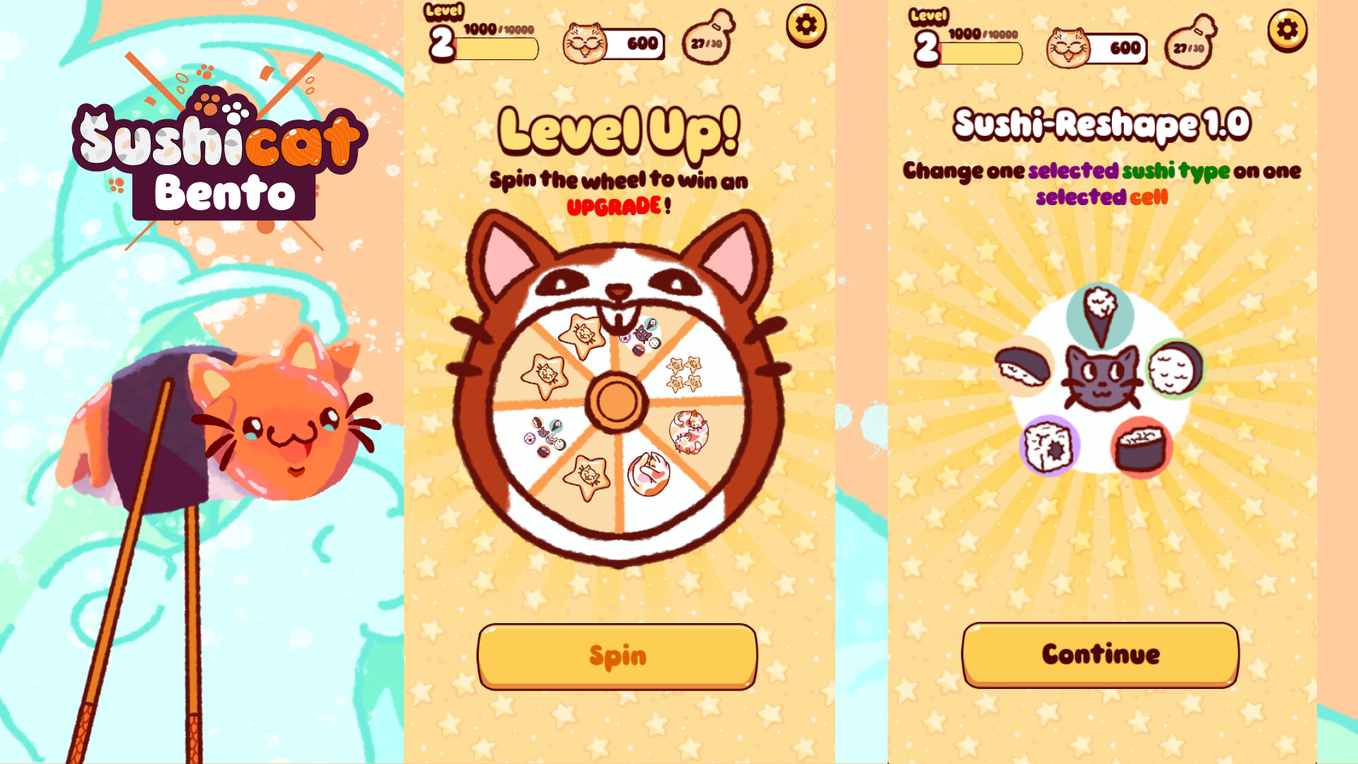 Nekoshi : Bento screenshot #4