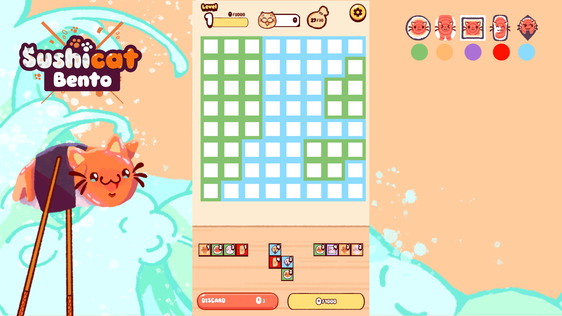 Nekoshi : Bento screenshot #1