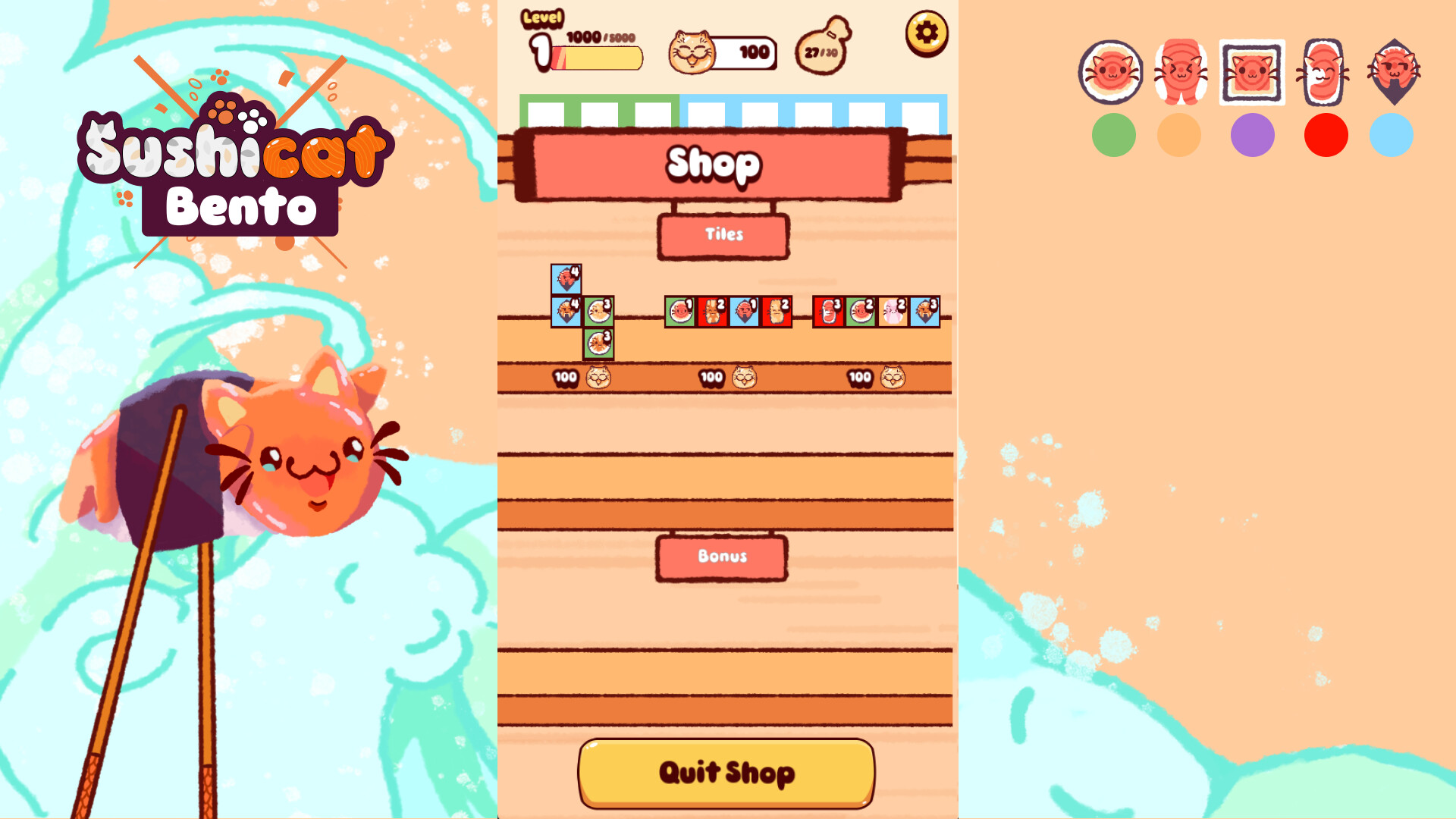 Nekoshi : Bento screenshot #3
