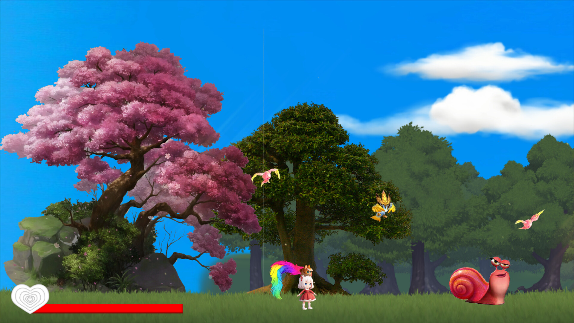 screenshot of 超能力猫隊FreeCat 3