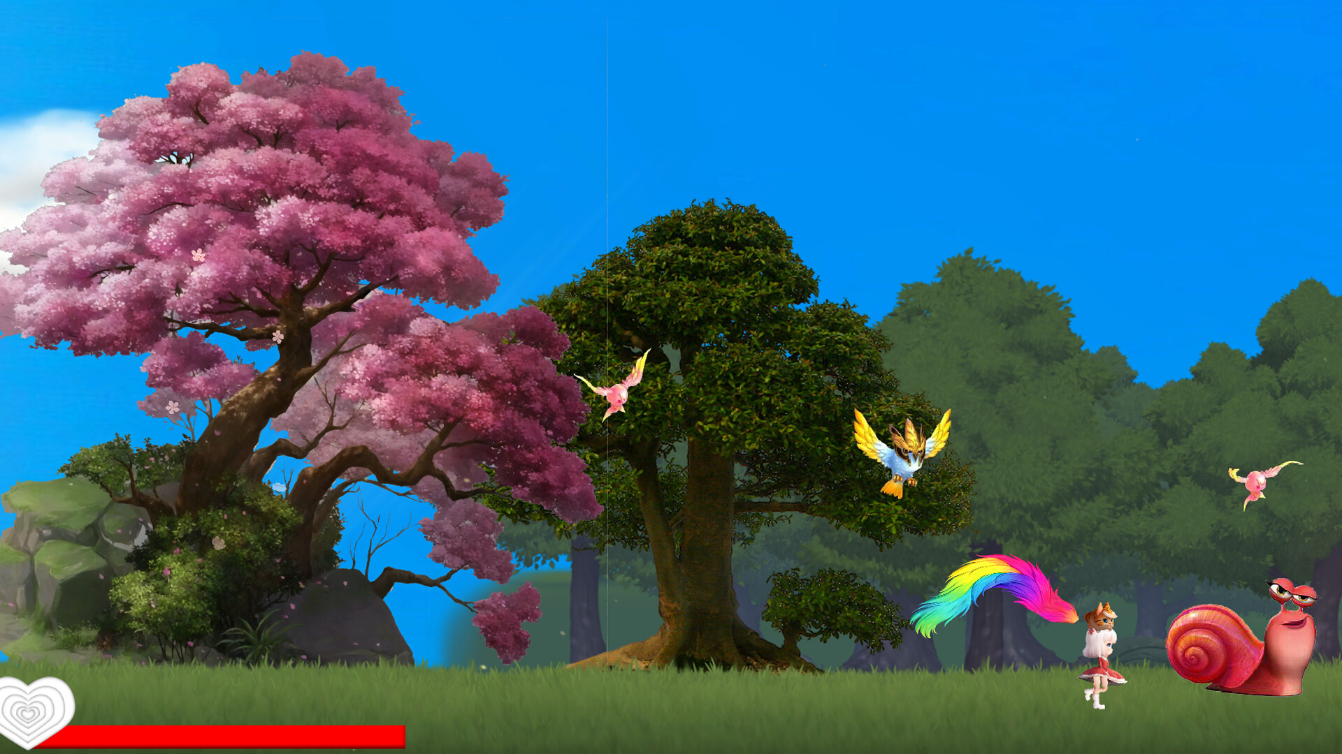 screenshot of 超能力猫隊FreeCat 1