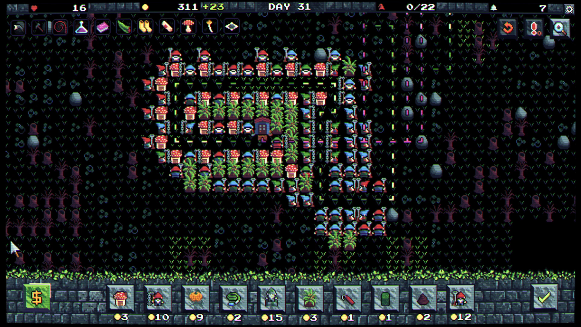 Скриншот игры Gnomes - 2