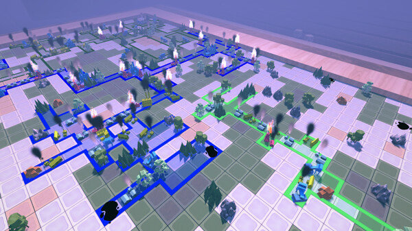 Screenshot of Profiteer gameplay showing in-action mechanics