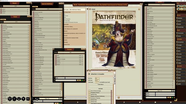 Fantasy Grounds - Pathfinder RPG - Council of Thieves Adventure Path (2 of 6) - The Sixfold Trial