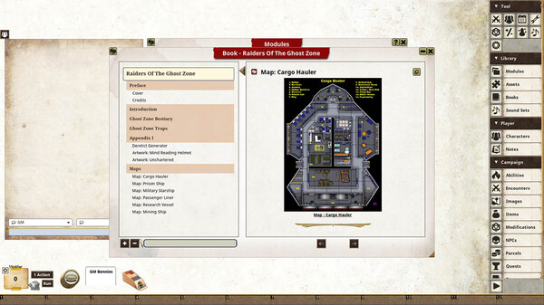 Fantasy Grounds - Raiders of the Ghost Zone