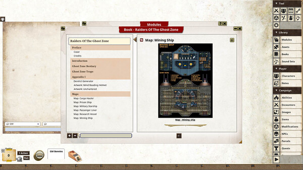 Fantasy Grounds - Raiders of the Ghost Zone