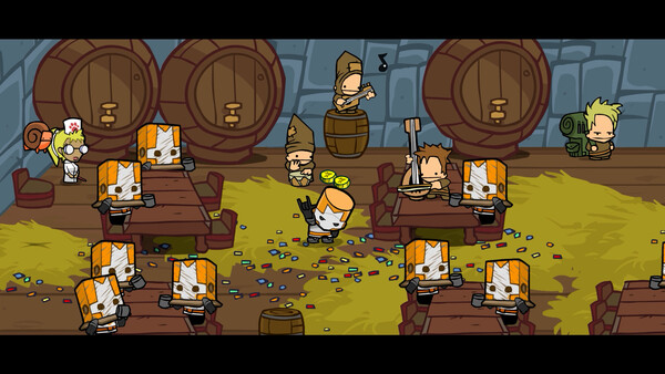 Castle Crashers - Painter Boss Paradise
