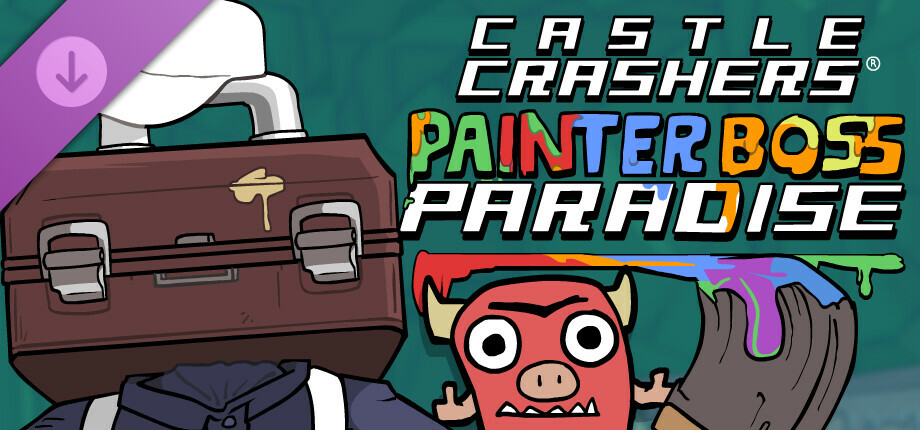 Castle Crashers - Painter Boss Paradise cover art