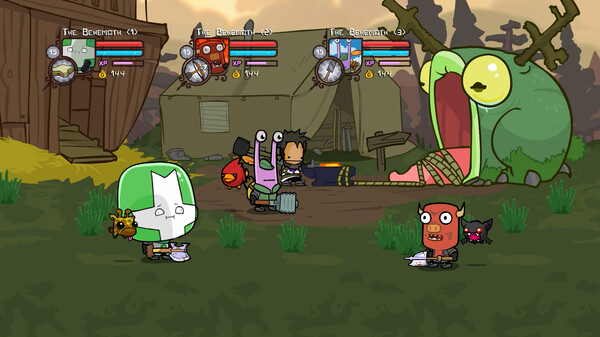 Castle Crashers - Painter Boss Paradise