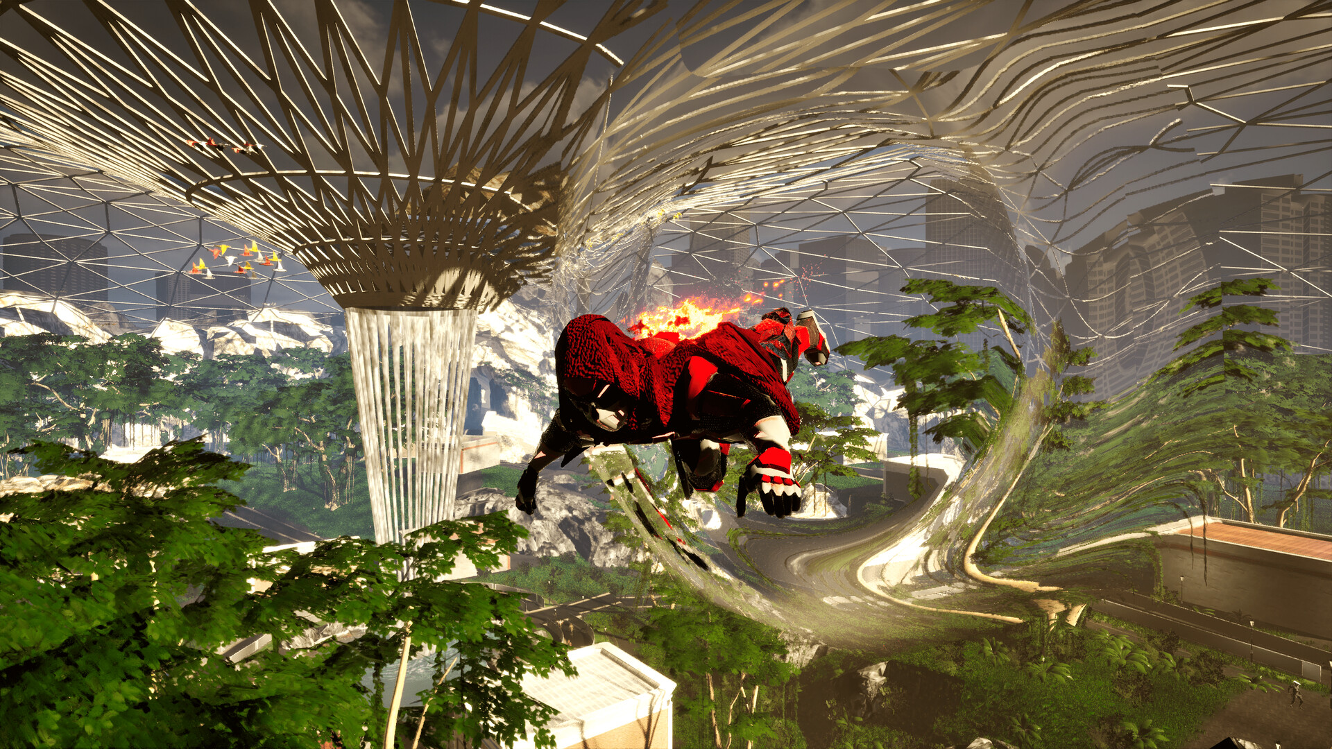 Exo Mayhem: Open-World Supervillain Simulator screenshot #4