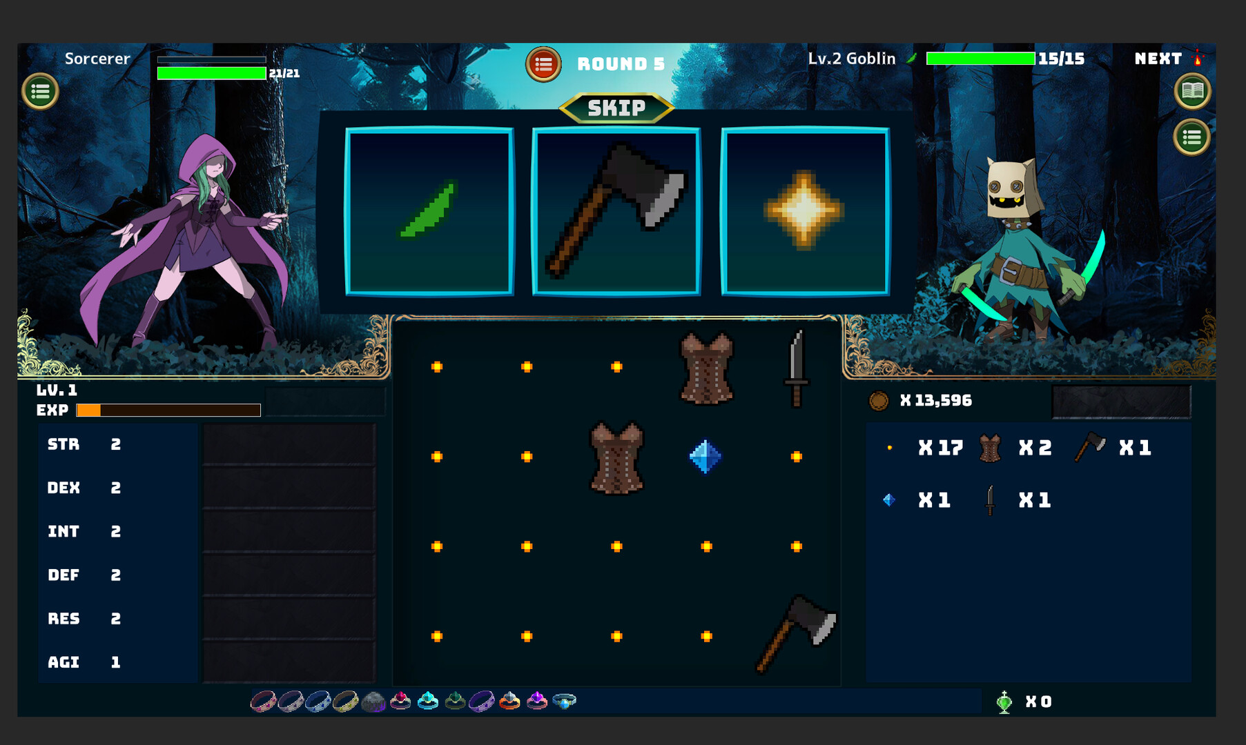 screenshot of Sorcerer's Servant 1