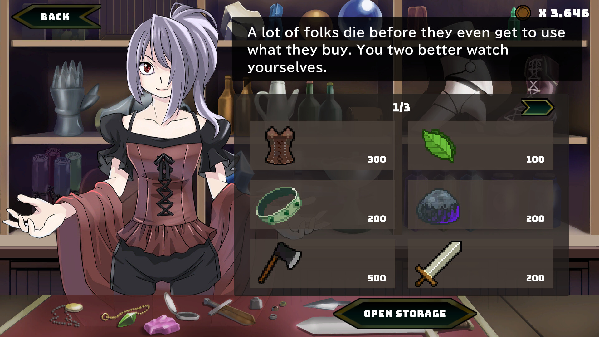 screenshot of 魔法使いの従者 Sorcerer's Servant 4